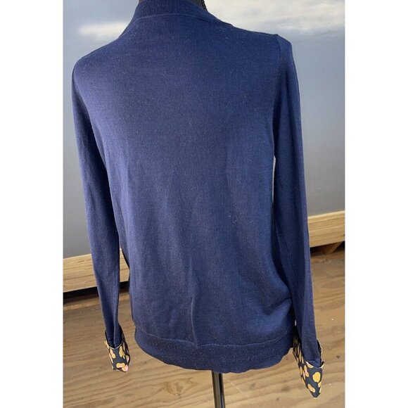 J Crew Pullover Size Small 100% Merino Wool Round Neck Fancy Cuff - Picture 6 of 14